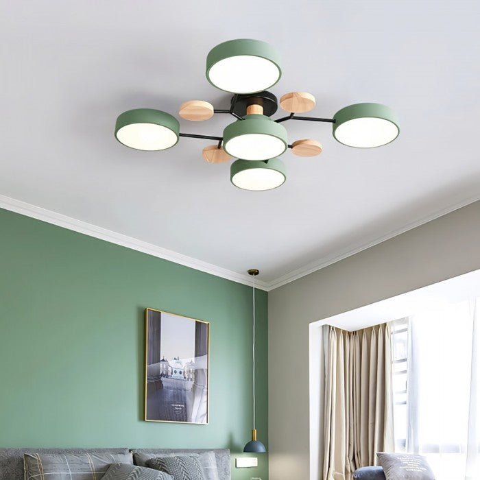 NordicGlow Branched LED Ceiling Light – Modern Geometric Fixture for Bright, Even Illumination
