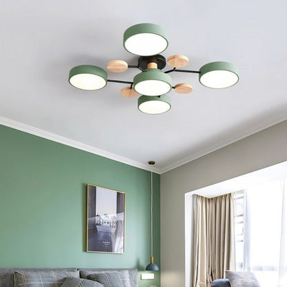 NordicGlow Branched LED Ceiling Light – Modern Geometric Fixture for Bright, Even Illumination