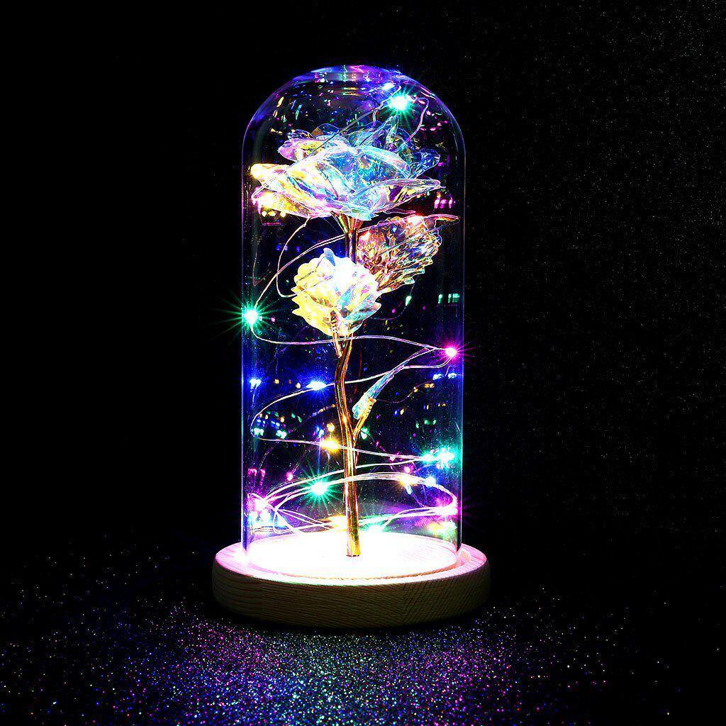 RoseVive – Exquisite Eternal Rose Enclosed in a Gleaming Glass Dome