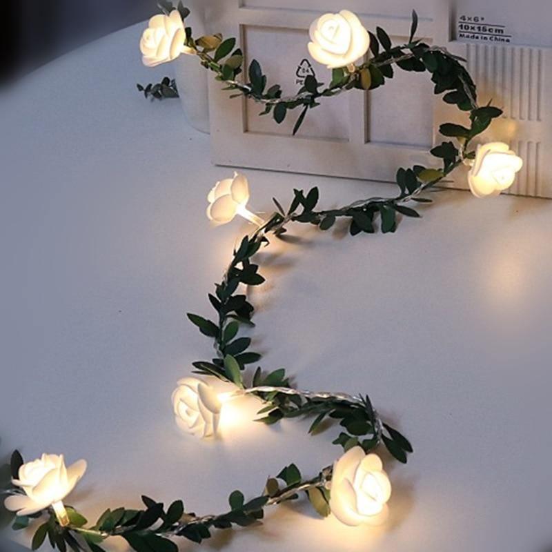 VineGlow – Exquisite LED Vine Lighting with Captivating Leaf Accents