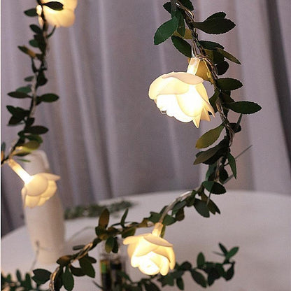 VineGlow – Exquisite LED Vine Lighting with Captivating Leaf Accents