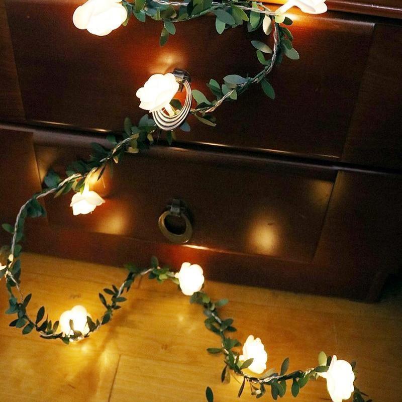 VineGlow – Exquisite LED Vine Lighting with Captivating Leaf Accents