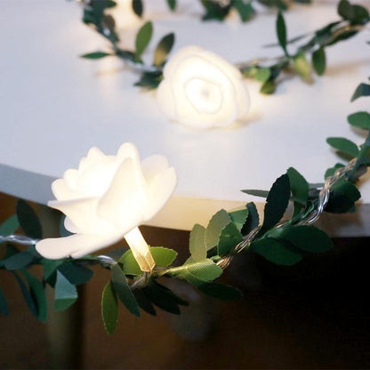 VineGlow – Exquisite LED Vine Lighting with Captivating Leaf Accents