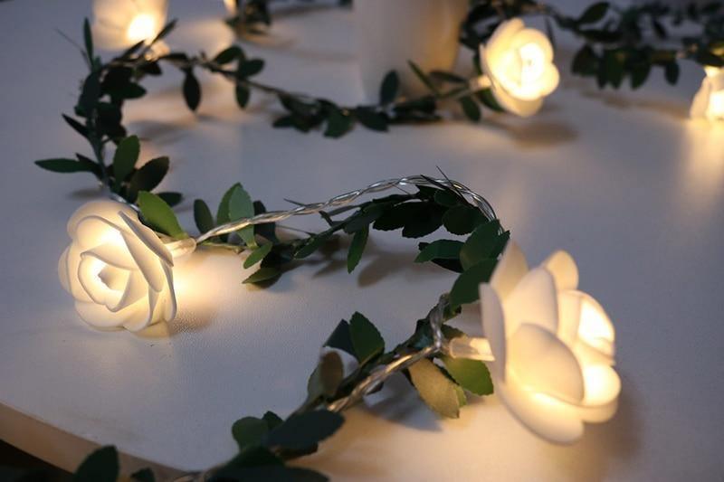 VineGlow – Exquisite LED Vine Lighting with Captivating Leaf Accents