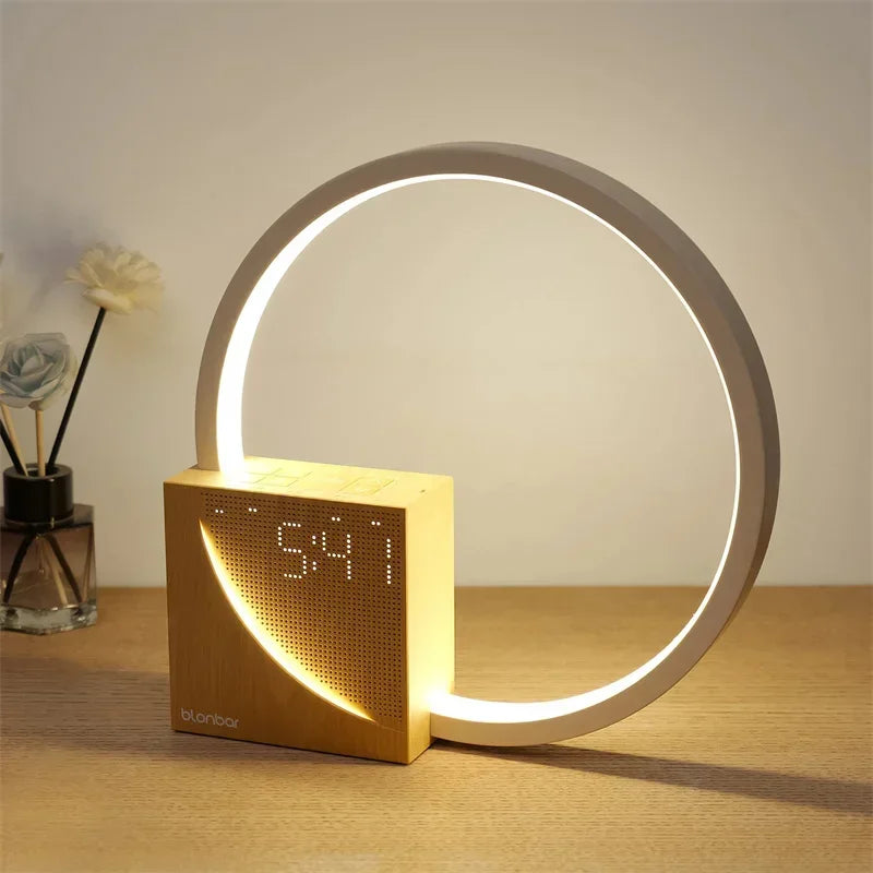 TouchGlow - Touch-Control Night Lamp with Alarm Clock